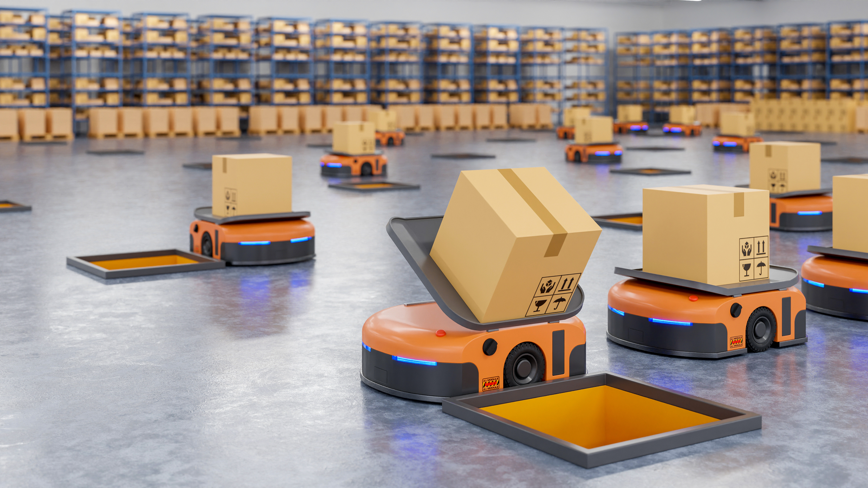automation needs of factory warehouses