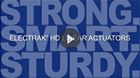 Thomson Electrak HD Linear Actuators - Strong. Smart. Sturdy.