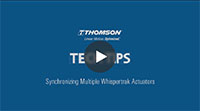 Techtip: Synchronizing Multiple Whispertrak Acutators