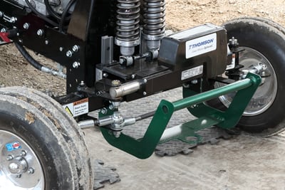 Thomson electric linear actuators were incorporated into the students’ tractor designs in various ways