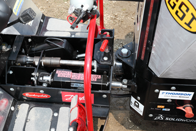 Ohio State University’s center-mounted steering design