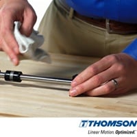 New Thomson Video Teaches Lubricating Techniques for Linear Guides and Bearings