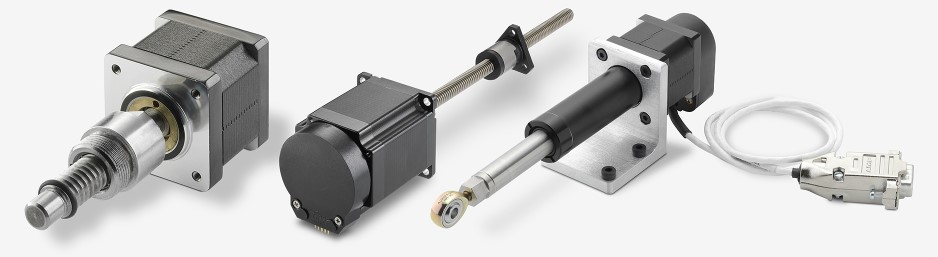 Stepper motor linear actuators customization options