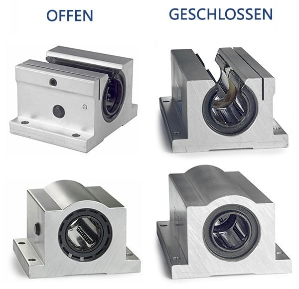 single or twin pillow block bearing