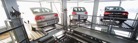 smart actuation for AGV vehicles