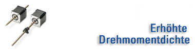 Erhöhte Drehmomentdichte