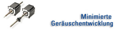 Reduzierte Geräuschentwicklung