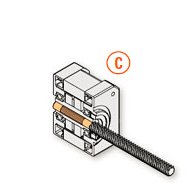 Hollow shaft press fit