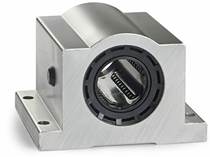 Class L Thomson SSUPBO8 Pillow Block for continuously supported applications self-aligning; use with 0.5 in Diameter Shaft Open Super Adjustable 